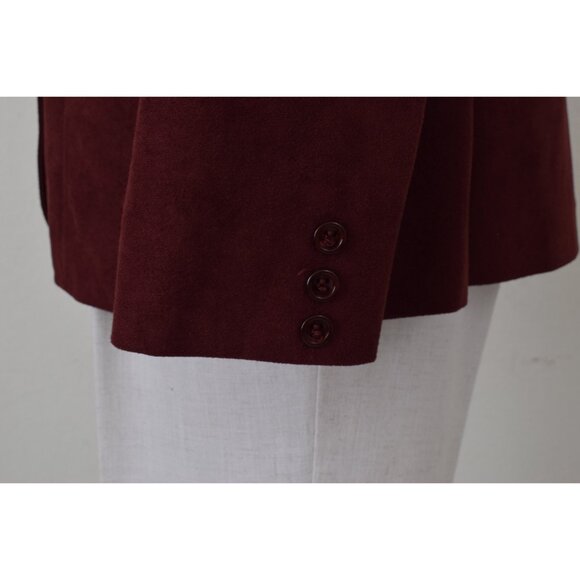 Vintage 90s Union-Made ILGWU‎ Rustic Red Jacket - Picture 6 of 10